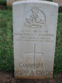 Dar Es Salaam War Cemetery - Lawrence, Geoffrey